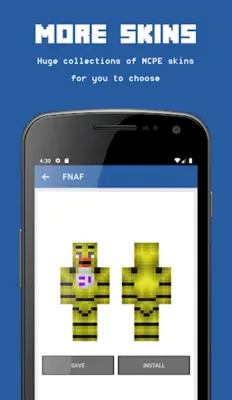 Skin FNAF for Minecraft android App screenshot 0